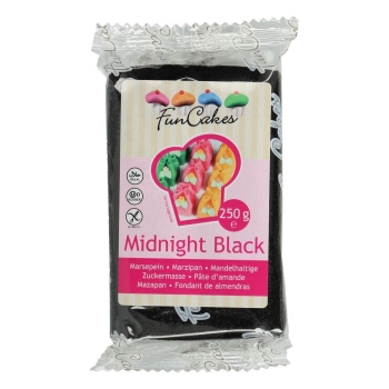 Pâte d'amande nuit noire - Funcakes - 250g  