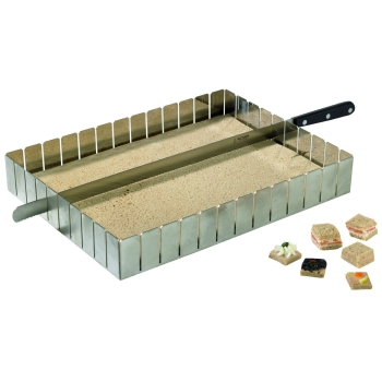 Diviseur inox parts égales - 57 x 37 cm 