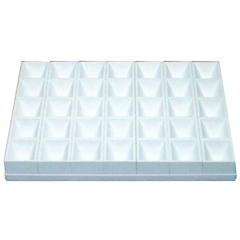 Moules plastique rapide de 35 gâteaux - Forme Pyramide