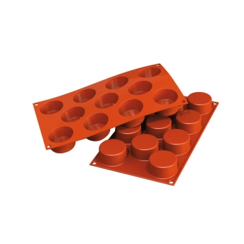 SF204 - Moule en silicone - 11 mini cylindres
