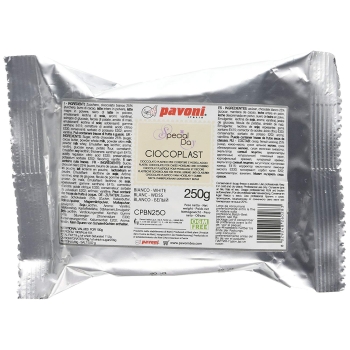 Chocolat plastique - Blanc - 250gr