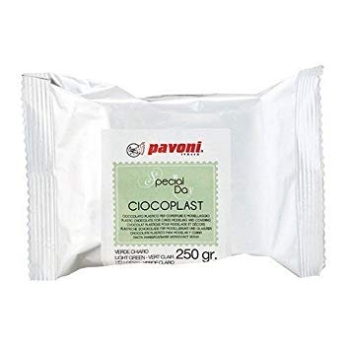 Chocolat plastique - Vert clair - 250gr  