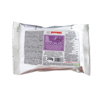 Chocolat plastique - Violet - 250gr  