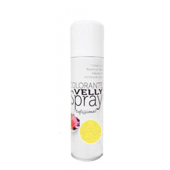 Spray EFFET VELOURS Colorant - Jaune - RÉSERVÉ AUX PROFESSIONNELS ET AU CAP