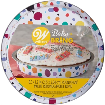 Moule Geo Rond - 20 cm - Jetable/Réutilisable - Wilton
