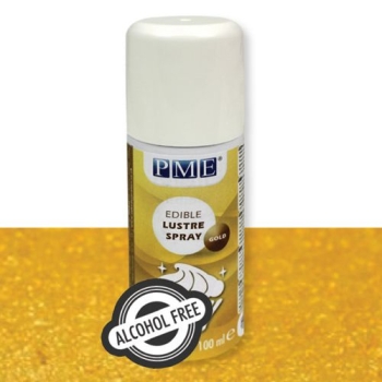 Colorant vaporisateur "lustre spray" - Or - Usage professionnel - Casher/Halal