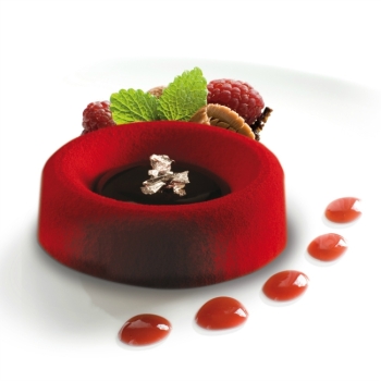 Moule silicone Pavoflex - 77 mini-savarins ronds