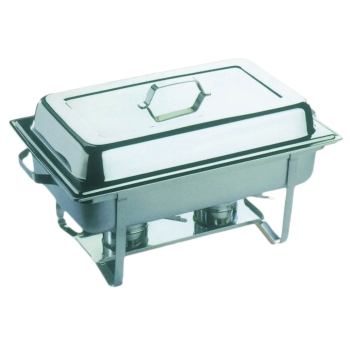 Chafing dish avec couvercle inox - 9 LITRES