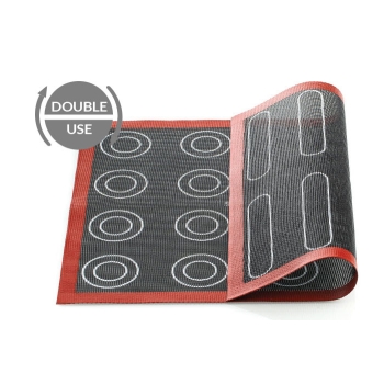 Silpat Tapis de cuisson rond en silicone anti-adhésif 20,3 cm