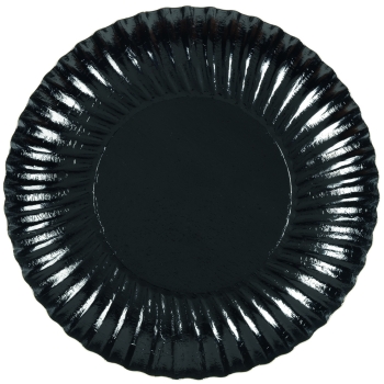 ASSIETTE CARTON NOIRE