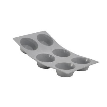 PLAQUE MUFFINS ELASTOMOULE, MOUSSE DE SILICONE (plaque de 300 x 176 mm)