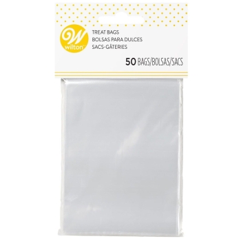 SACHETS À SUCETTE TRANSPARENTS - PCS/50