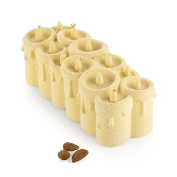 BUCHE LUMIERE - SILICONE MOULDS 219X89 H75MM