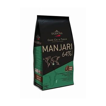 MANJARI 64% - VALRHONA - 250 GRAMMES