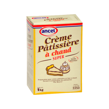 PRÉPARATION POUR CRÈME PÂTISSIÈRE À CHAUD ET FLAN PARISIEN À LA VANILLE BOURBON.
