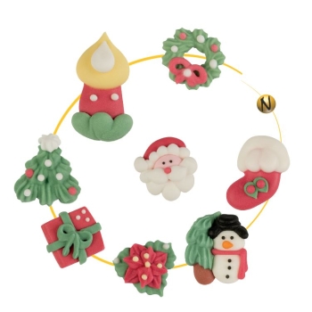ASSORTIMENT DE NOEL - 35X35 MM