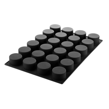 PLAQUE SILICONE - 24 CYLINDRES - 200 ML