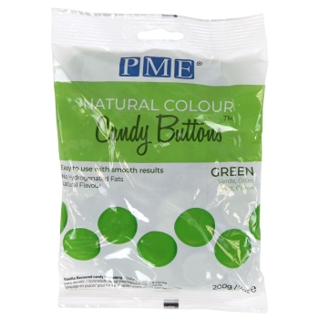 PME - PISTOLES CANDY BUTTONS - COLORANT NATUREL VERT - 200G