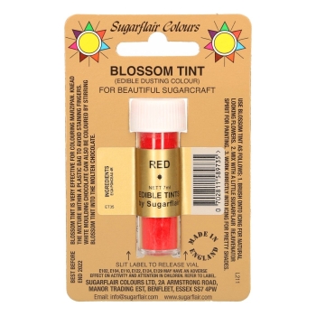 SUGARFLAIR COLORANT EN POUDRE ROUGE, 7ML