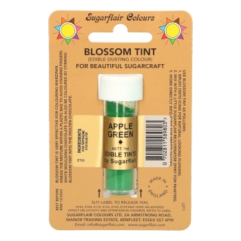 SUGARFLAIR COLORANT EN POUDRE VERT POMME, 7ML