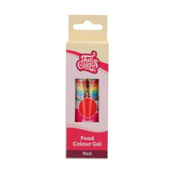 Colorant Gel FunCoulours - Rouge-Red - Halal