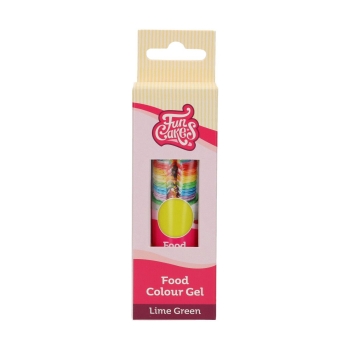 Colorant Gel FunCoulours - Citron vert-Lime Green- Halal
