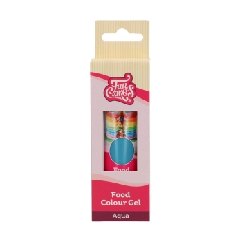 Colorant Gel FunCoulours - Bleu eau - Aqua- Halal