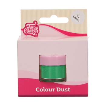 POUDRE ALIMENTAIRE FUNCAKES COLOUR DUST- IVY GREEN- 2,5 G