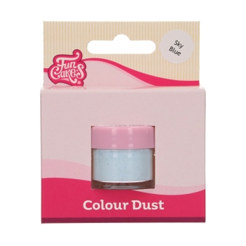 Poudre alimentaire FunColours -Bleu Ciel- Sky Blue  - 1,5g - Halal  