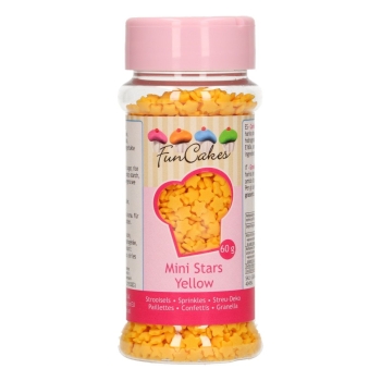 MINI ETOILES JAUNES - 60 GRAMMES
