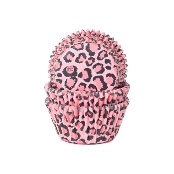 MOULE À PÂTISSERIE - HOUSE OF MARIE - ROSE LÉOPARD - PCS / 50