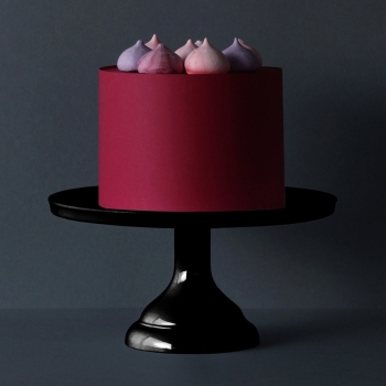 ALLC PETIT SUPPORT À GÂTEAUX NOIR