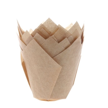 HOUSE OF MARIE CAISSETTES À MUFFIN TULIPE ARTISANALE PCS/36