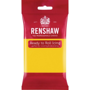 RENSHAW PÂTE À SUCRE ROULÉE PRO 250G - JAUNE