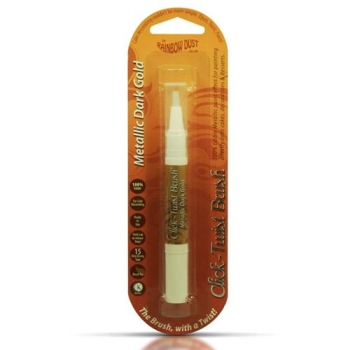 RD CLICK-TWIST PINCEAU - PEINTURE ALIMENTAIRE - OR FONCÉ MÉTALLIQUE