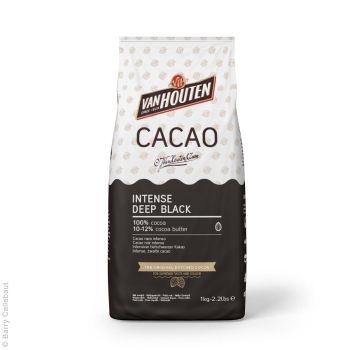 VAN HOUTEN POUDRE DE CACAO DEEP BLACK 1KG