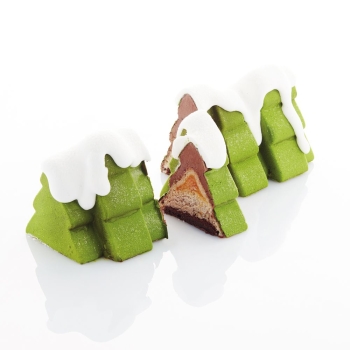 MOULE SILICONE PAVOCAKE FORÊT -  collaboration avec Frank Haasnoot