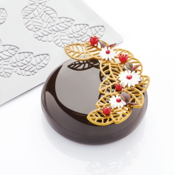 MOULE SILICONE PAVOFLEX - FEUILLES 1 EN COLLABORATION AVEC FRANK HAASNOOT