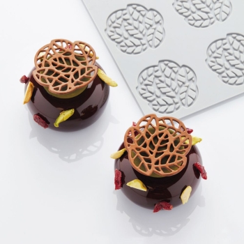 MOULE SILICONE PAVOFLEX - FEUILLES 2 EN COLLABORATION AVEC FRANK HAASNOOT