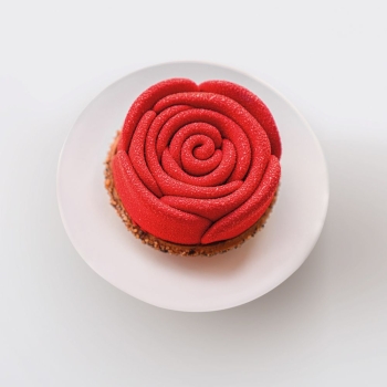 MOULE SILICONE PAVOFLEX - MONOPORZIONE LA VIE EN ROSE EN COLLABORATION AVEC CEDRIC GROLET