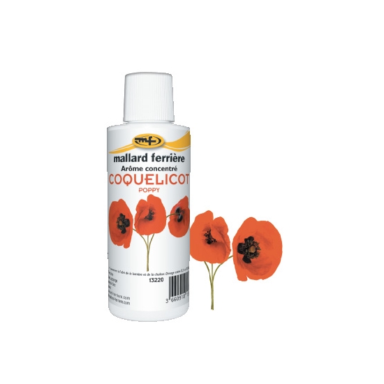 Arômes concentrés : Coquelicot - 125 ml     
