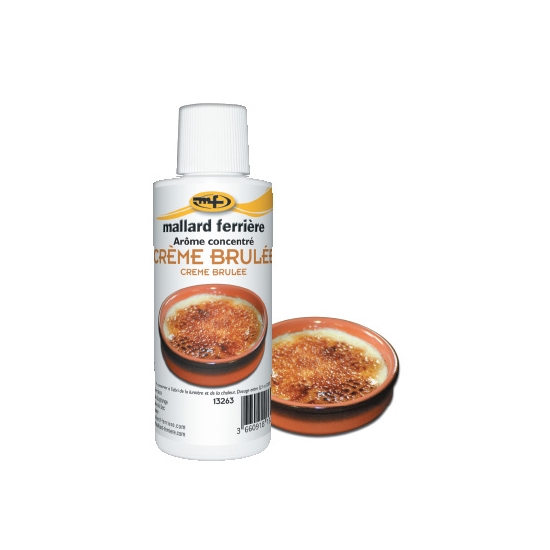 Arômes concentrés : Crème Brûlée - 125 ml  
