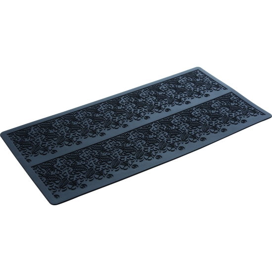 Plaque silicone 40 x 20 cm : Dentelle 4 - Ht 85 mm 