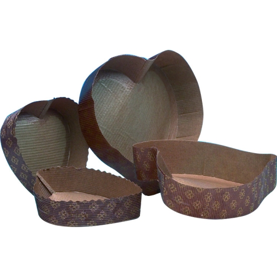 Moules Papier Coeur - 60 & 100 unités