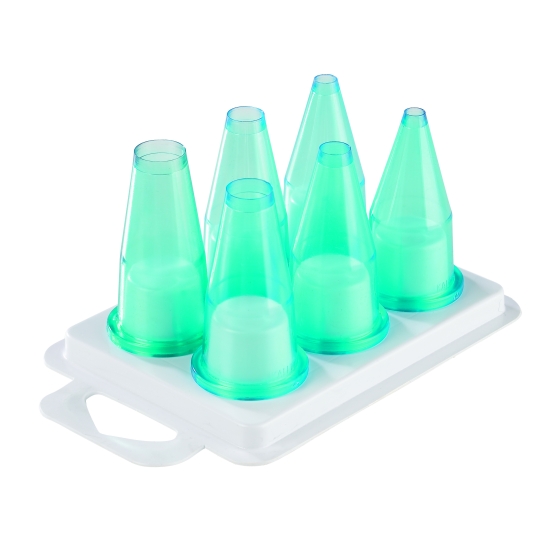 Assortiment 6 douilles polycarbonate Unies