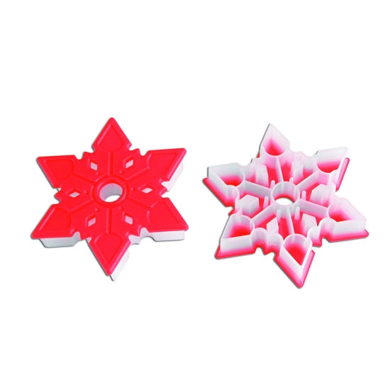Découpoir plastique Flocon de neige
