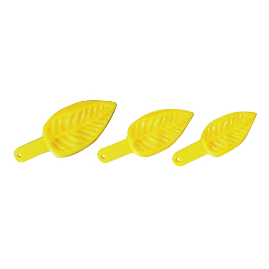 Empreinte Feuille plastique 3 modèles