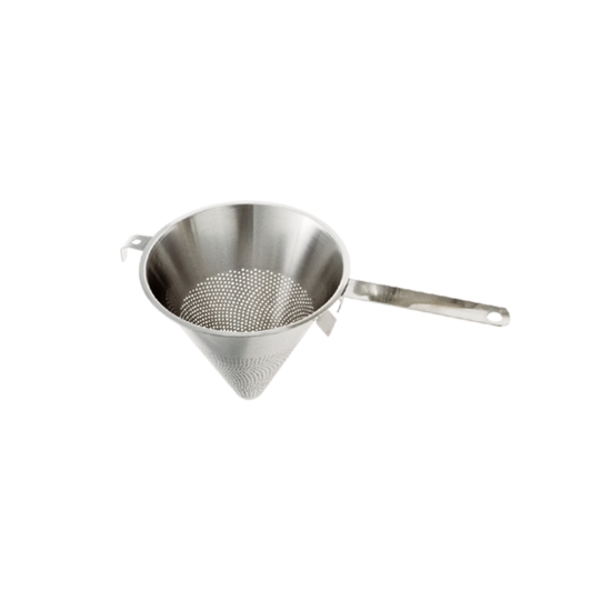 Chinois inox en tôle perforée -Ø 14 cm, Ø 16 cm, Ø 20 cm