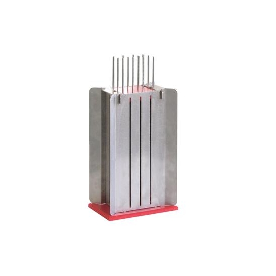 Brochettes rapides inox + 12 pics 