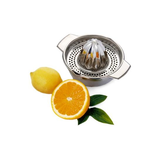 Presse-citrons inox 2 pièces  